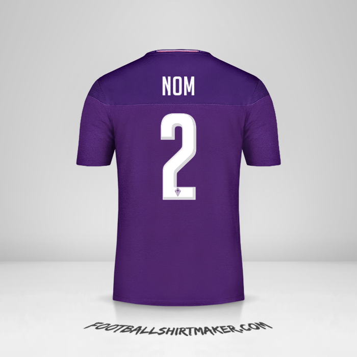 Maillot Fiorentina 2019/20 -  nom - 2