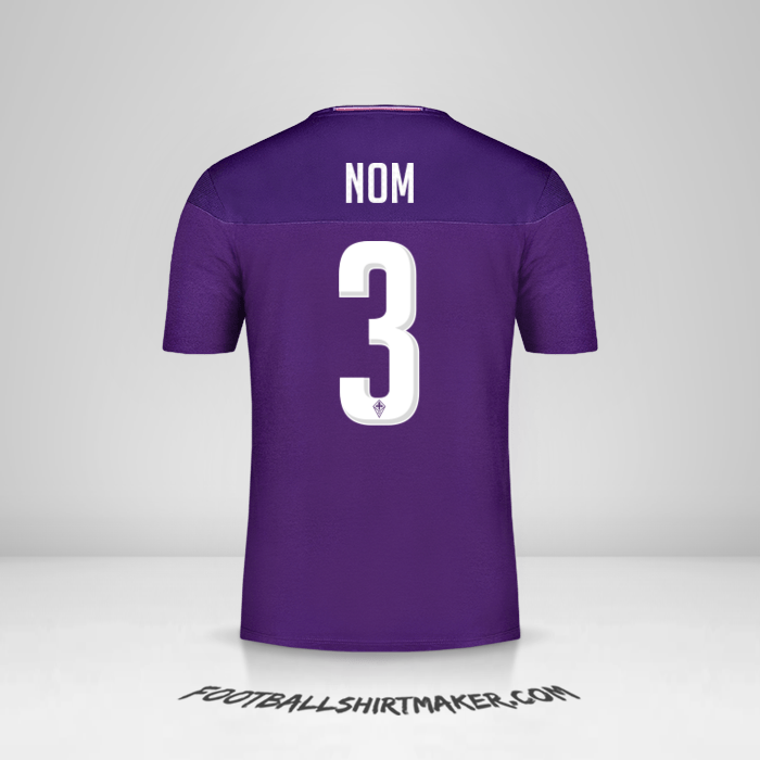 Maillot Fiorentina 2019/20 -  nom - 3