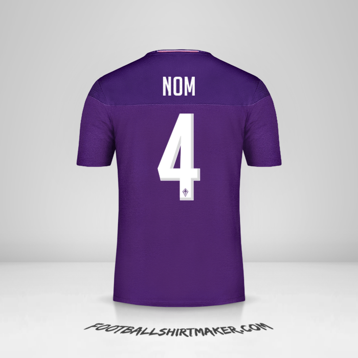 Maillot Fiorentina 2019/20 -  nom - 4