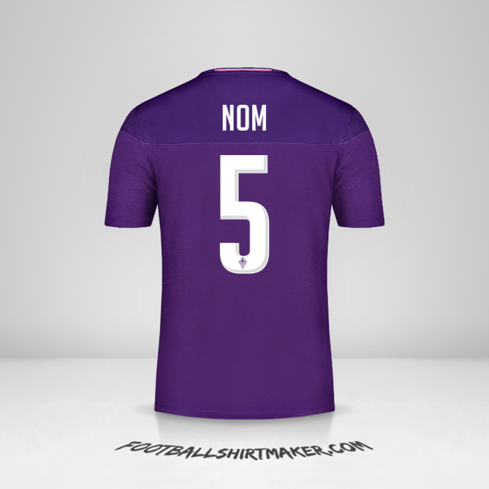 Maillot Fiorentina 2019/20 -  nom - 5