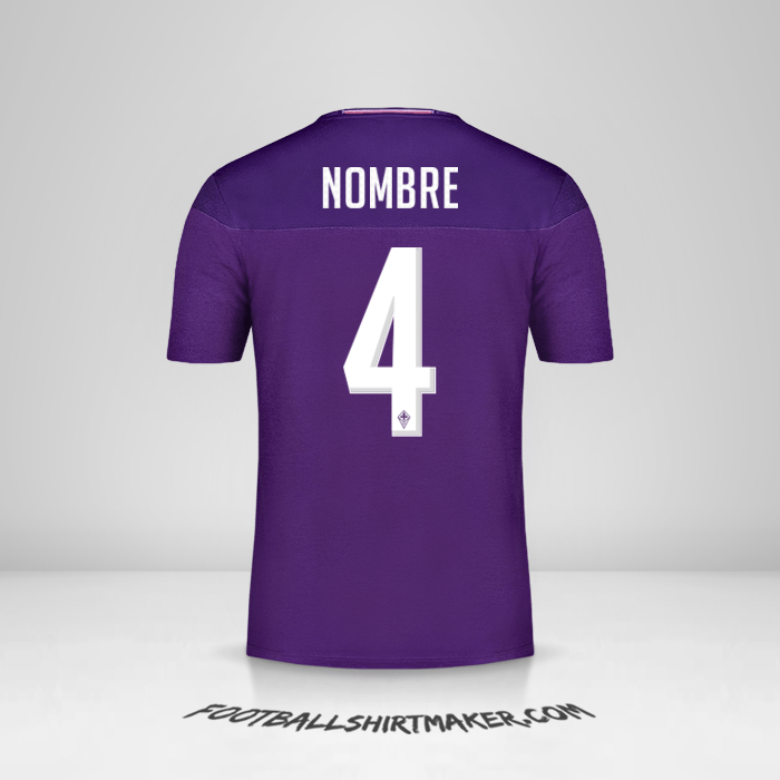 Jersey Fiorentina 2019/20 -  nombre - 4