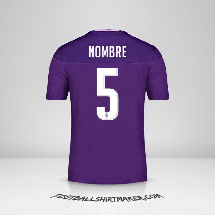Camiseta Fiorentina 2019/20 -  nombre - 5