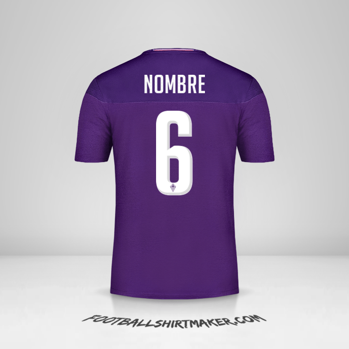 Jersey Fiorentina 2019/20 -  nombre - 6