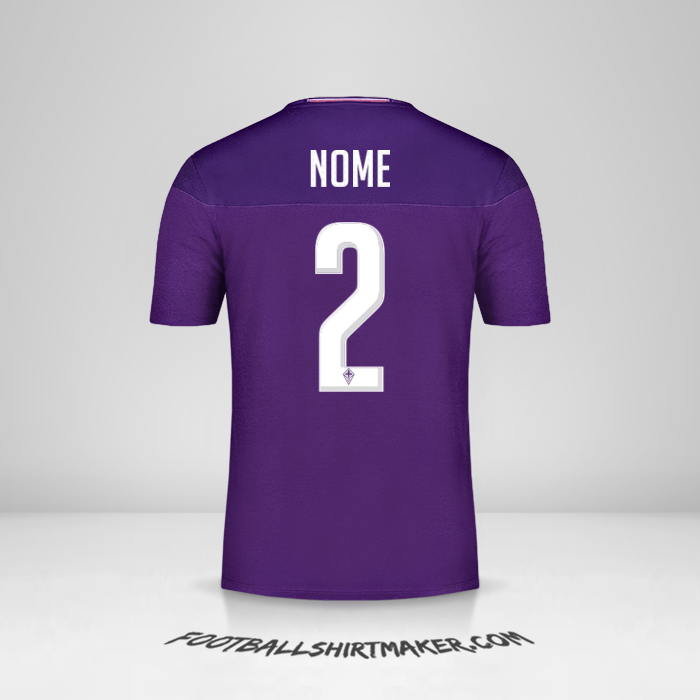Camisola Fiorentina 2019/20 -  nome - 2