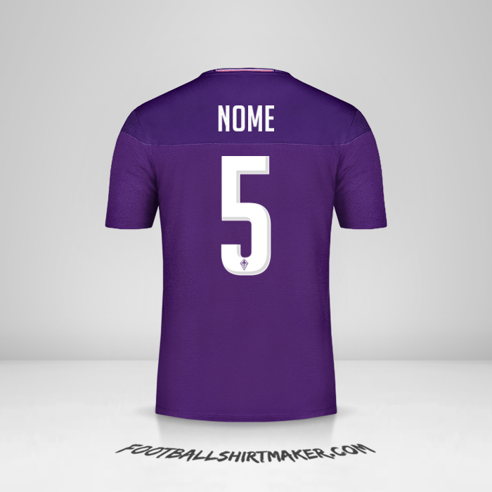 Camisola Fiorentina 2019/20 -  nome - 5