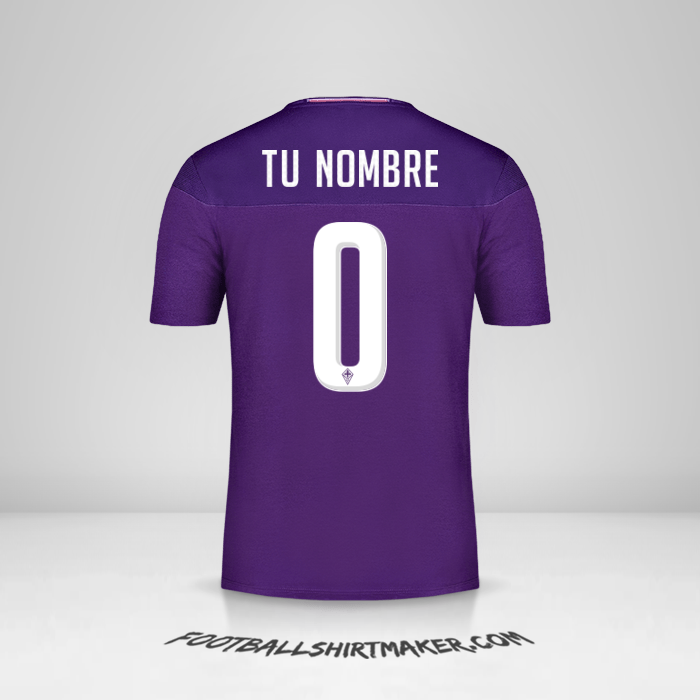 Camiseta Fiorentina 2019/20 -  tu nombre - 0