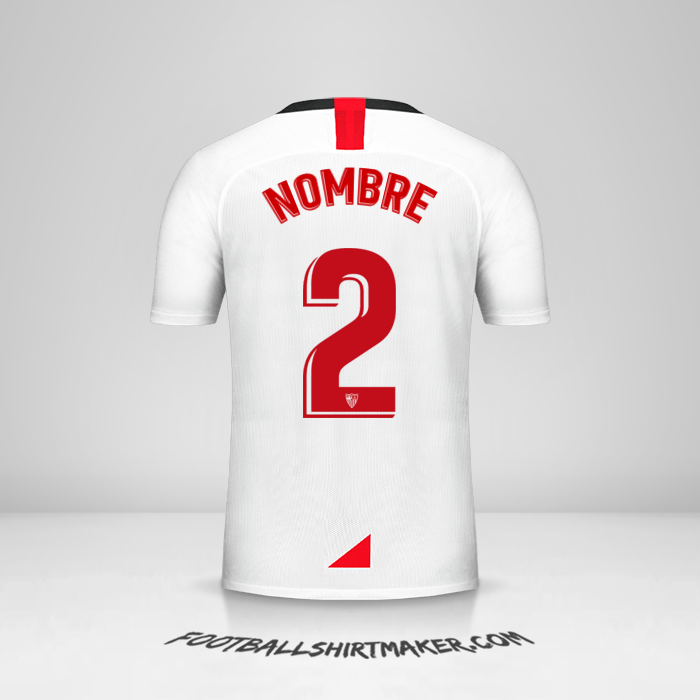 Jersey Sevilla FC 2019/2020 -  nombre - 2