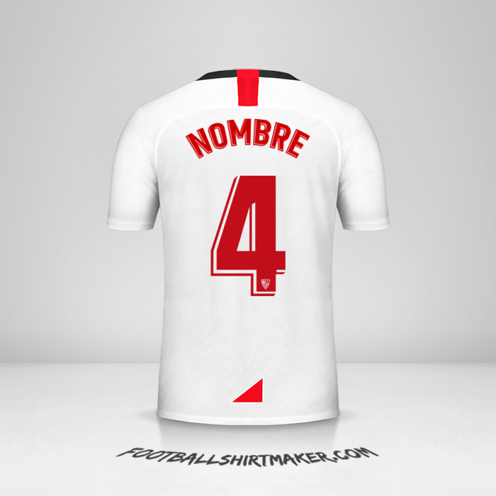 Jersey Sevilla FC 2019/2020 -  nombre - 4
