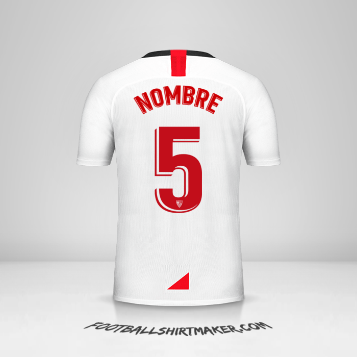 Jersey Sevilla FC 2019/2020 -  nombre - 5