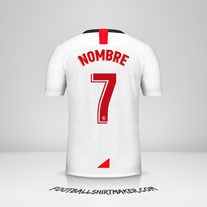 Camiseta Sevilla FC 2019/2020 -  nombre - 7