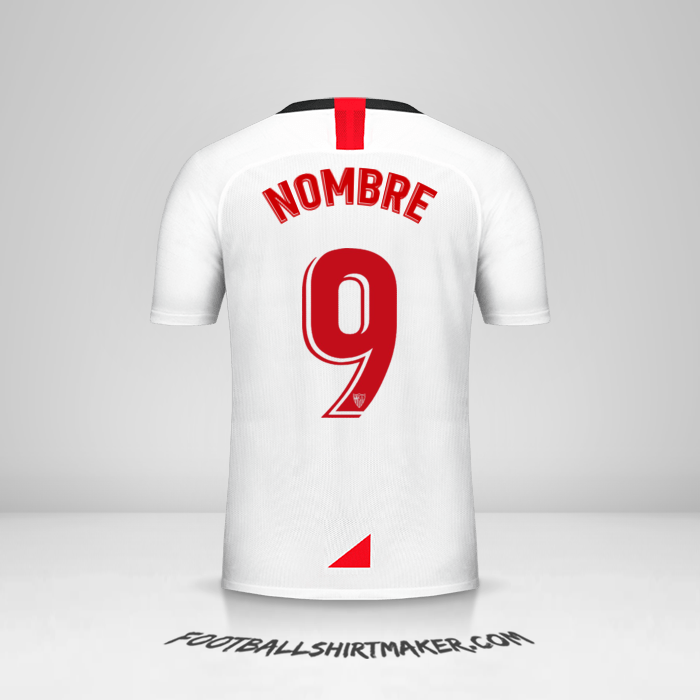 Jersey Sevilla FC 2019/2020 -  nombre - 9