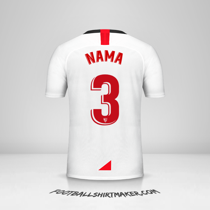 Jersey Sevilla FC 2019/2020 -  nama - 3