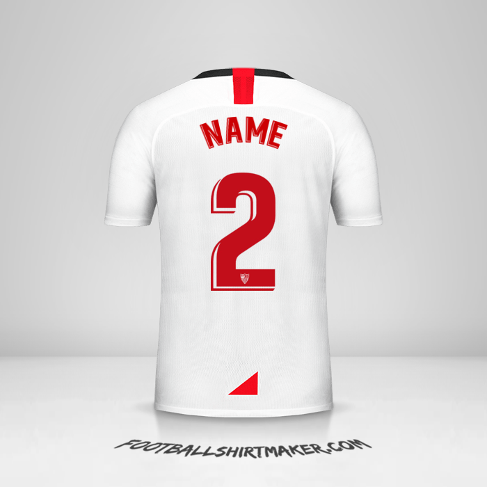 Trikot Sevilla FC 2019/2020 -  name - 2