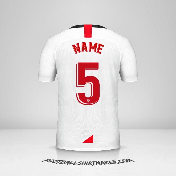 Trikot Sevilla FC 2019/2020 -  name - 5