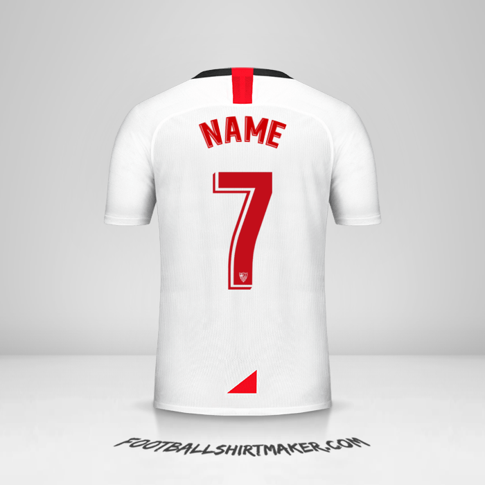 Jersey Sevilla FC 2019/2020 -  name - 7