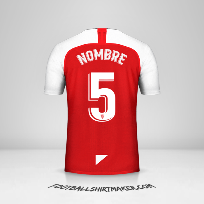 Jersey Sevilla FC 2019/2020 Visita -  nombre - 5
