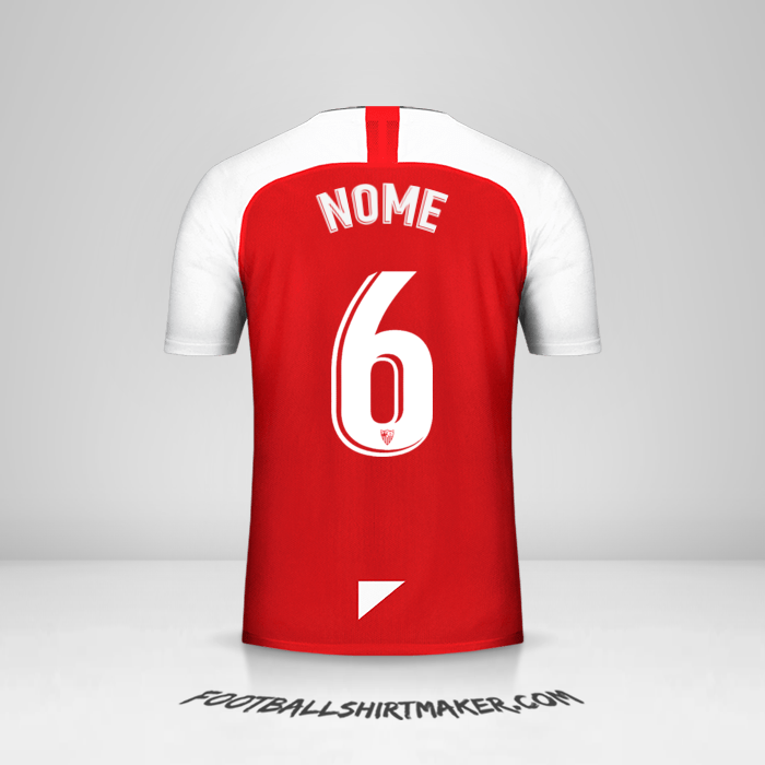 Maglia Sevilla FC 2019/2020 Seconda -  nome - 6