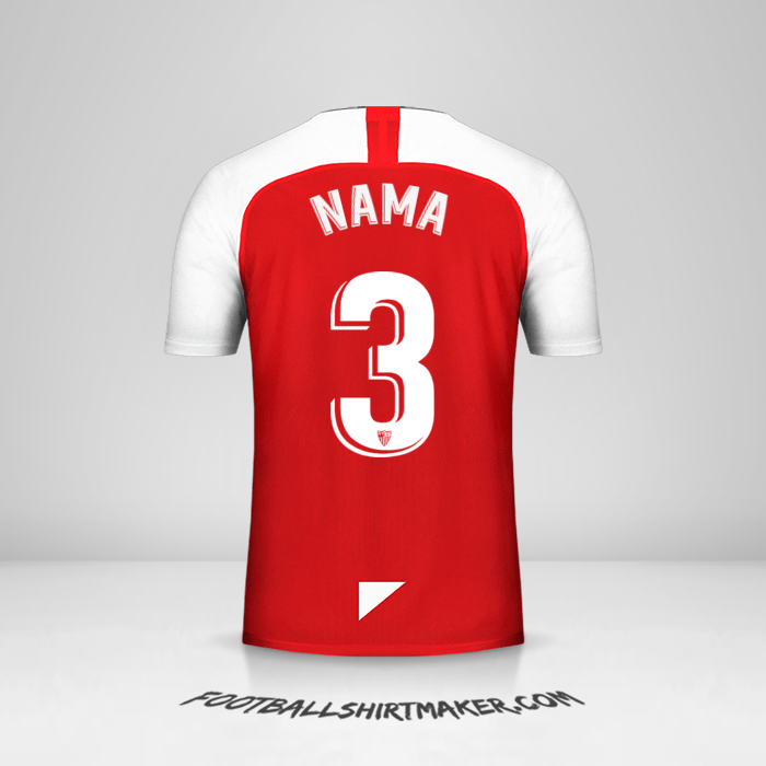 Jersey Sevilla FC 2019/2020 Alternatif -  nama - 3
