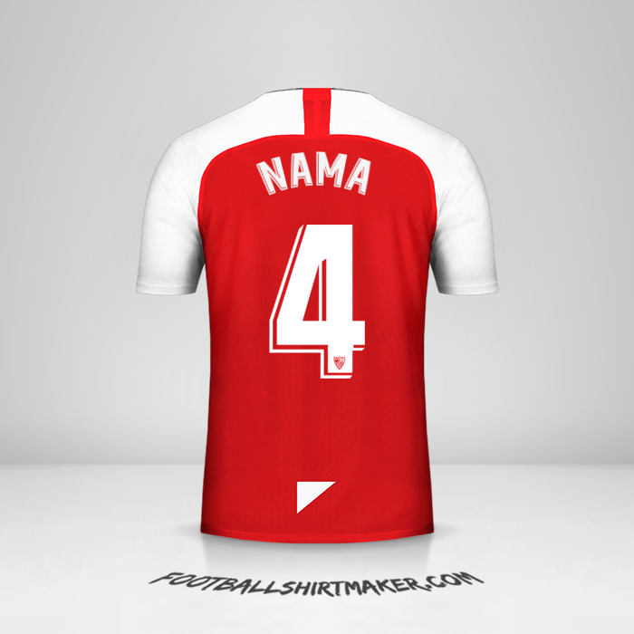 Jersey Sevilla FC 2019/2020 Alternatif -  nama - 4