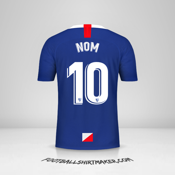Maillot Sevilla FC 2019/2020 Troisième -  nom - 10