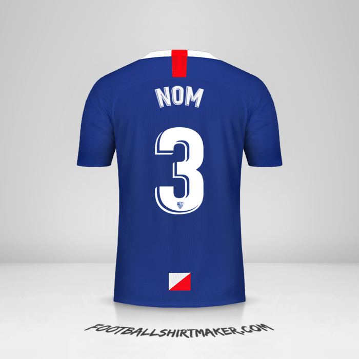 Maillot Sevilla FC 2019/2020 Troisième -  nom - 3