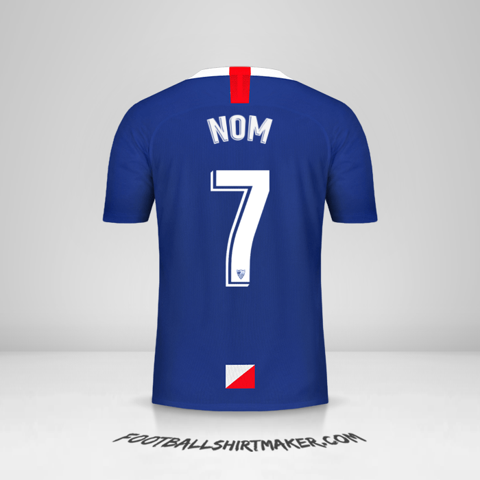Maillot Sevilla FC 2019/2020 Troisième -  nom - 7