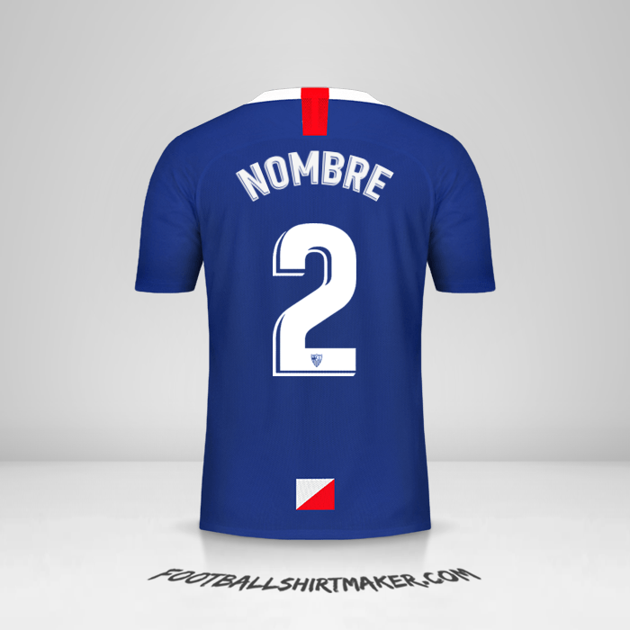 Jersey Sevilla FC 2019/2020 Tercera -  nombre - 2