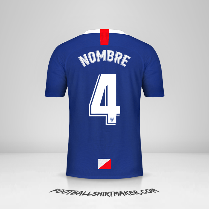 Camiseta Sevilla FC 2019/2020 Tercera -  nombre - 4