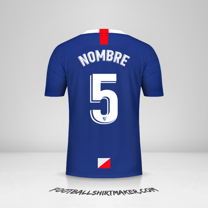Jersey Sevilla FC 2019/2020 Tercera -  nombre - 5