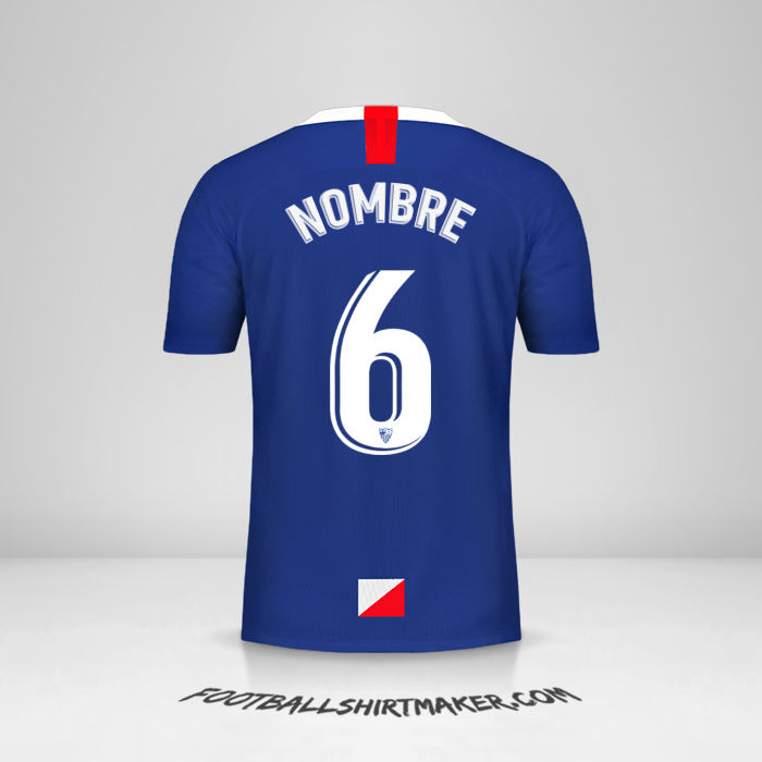 Camiseta Sevilla FC 2019/2020 Tercera -  nombre - 6