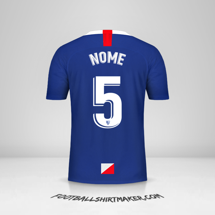 Camisa Sevilla FC 2019/2020 Terceira -  nome - 5