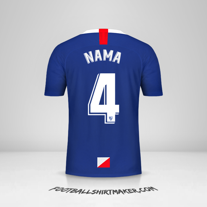 Jersey Sevilla FC 2019/2020 Ketiga -  nama - 4
