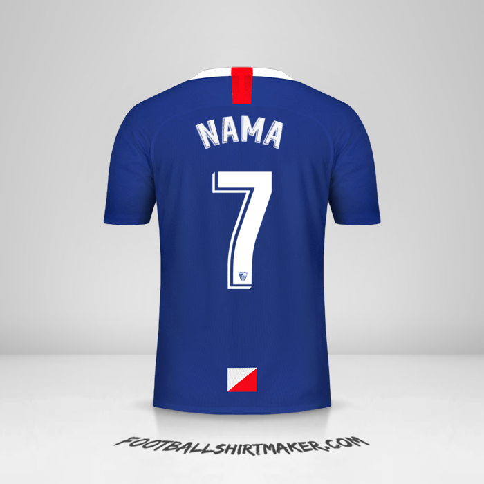 Jersey Sevilla FC 2019/2020 Ketiga -  nama - 7