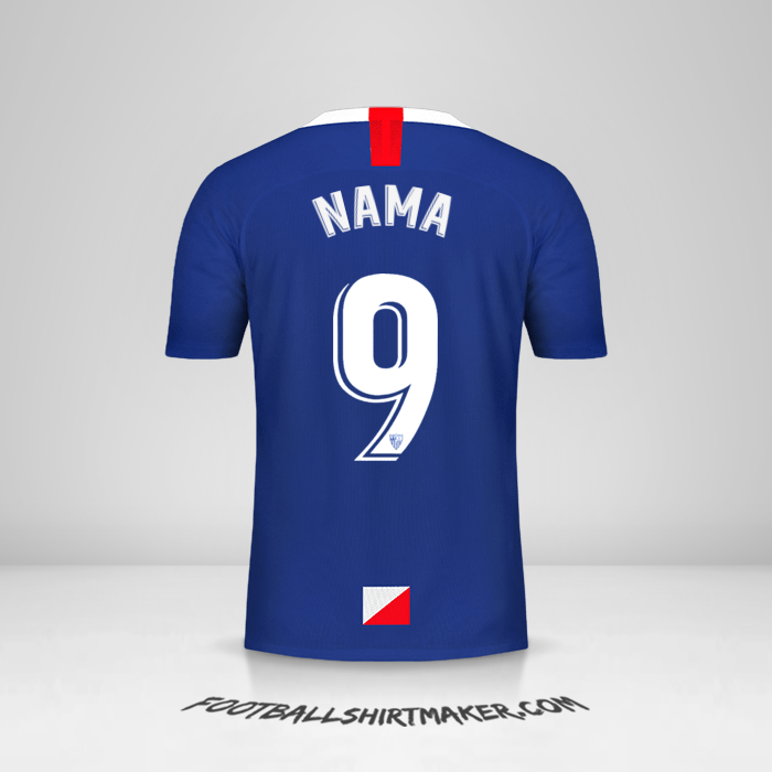 Jersey Sevilla FC 2019/2020 Ketiga -  nama - 9