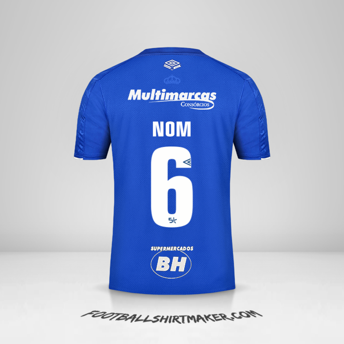 Maillot Cruzeiro 2019/20 -  nom - 6
