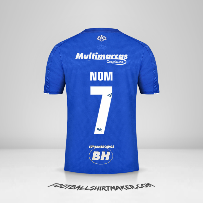 Maillot Cruzeiro 2019/20 -  nom - 7