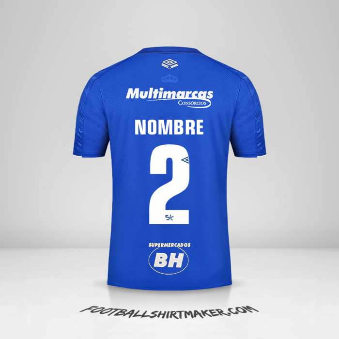 Jersey Cruzeiro 2019/20 -  nombre - 2