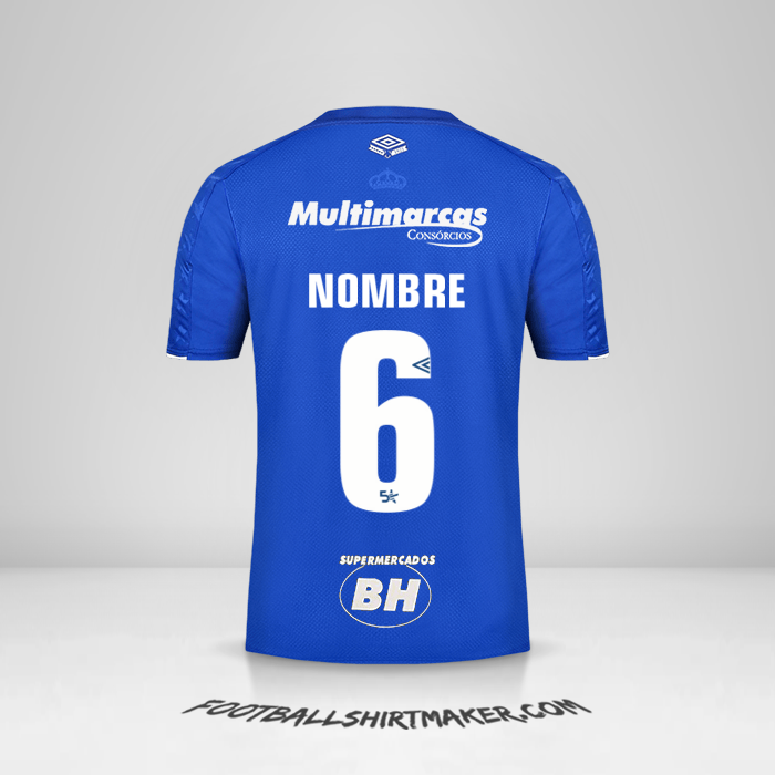 Camiseta Cruzeiro 2019/20 -  nombre - 6