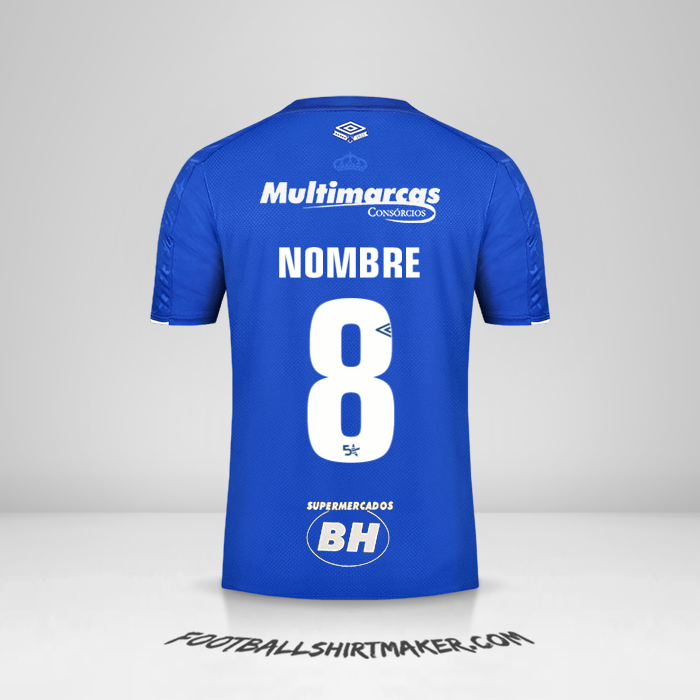 Jersey Cruzeiro 2019/20 -  nombre - 8