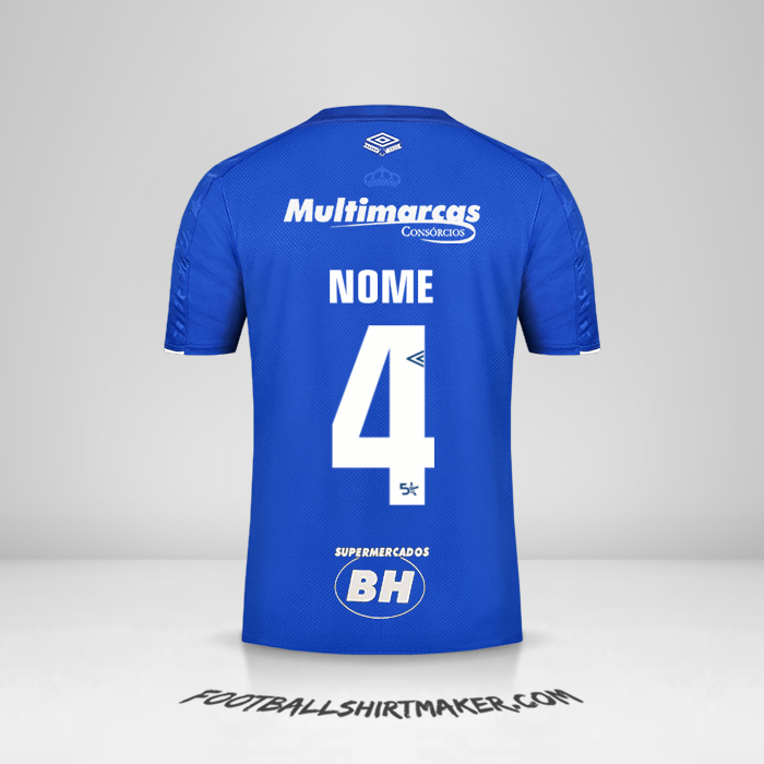 Maglia Cruzeiro 2019/20 -  nome - 4