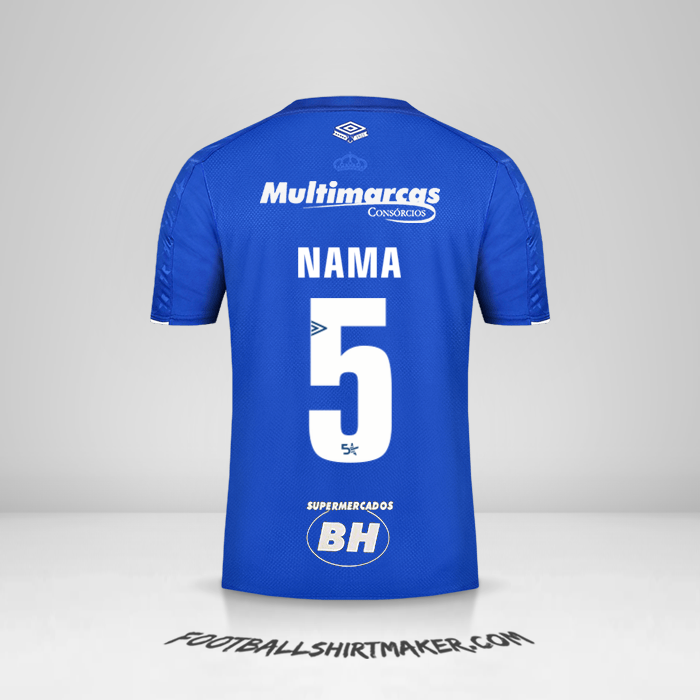 Jersey Cruzeiro 2019/20 -  nama - 5