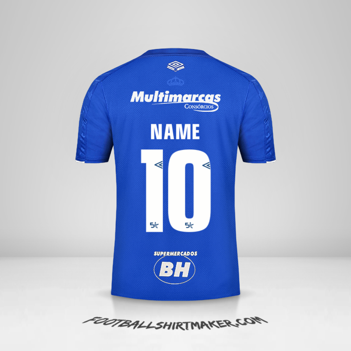 Shirt Cruzeiro 2019/20 -  name - 10
