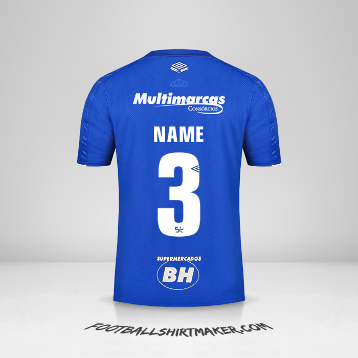 Trikot Cruzeiro 2019/20 -  name - 3