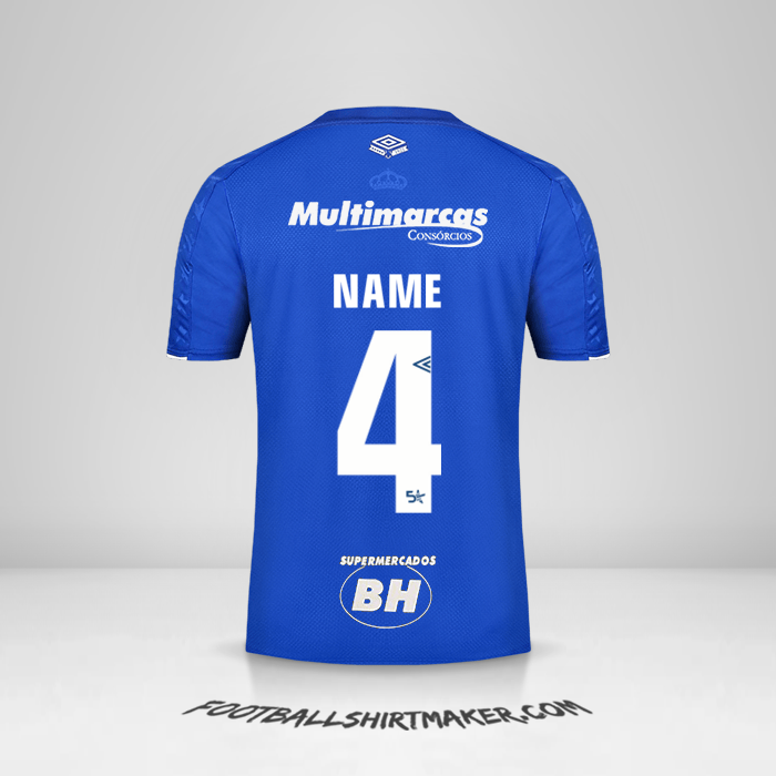 Trikot Cruzeiro 2019/20 -  name - 4