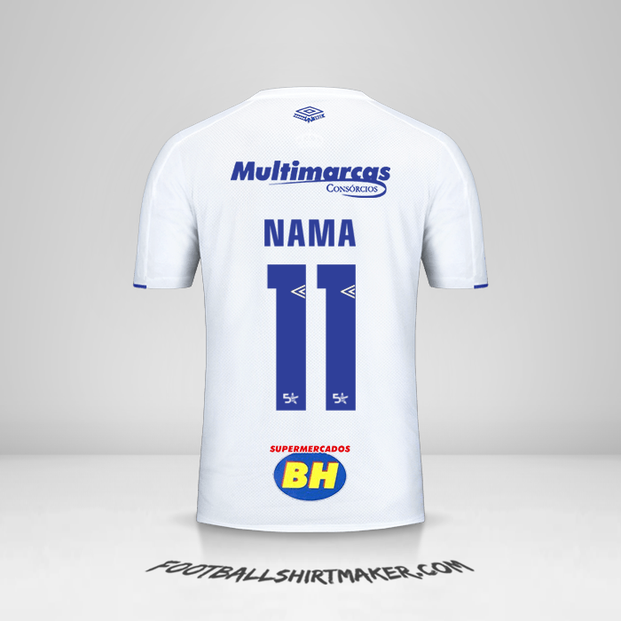 Jersey Cruzeiro 2019/20 Alternatif -  nama - 11