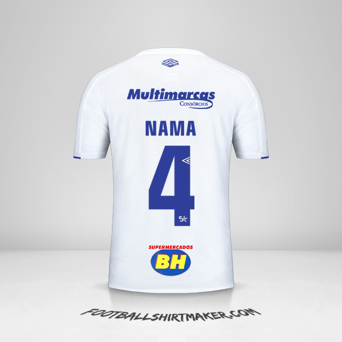 Jersey Cruzeiro 2019/20 Alternatif -  nama - 4