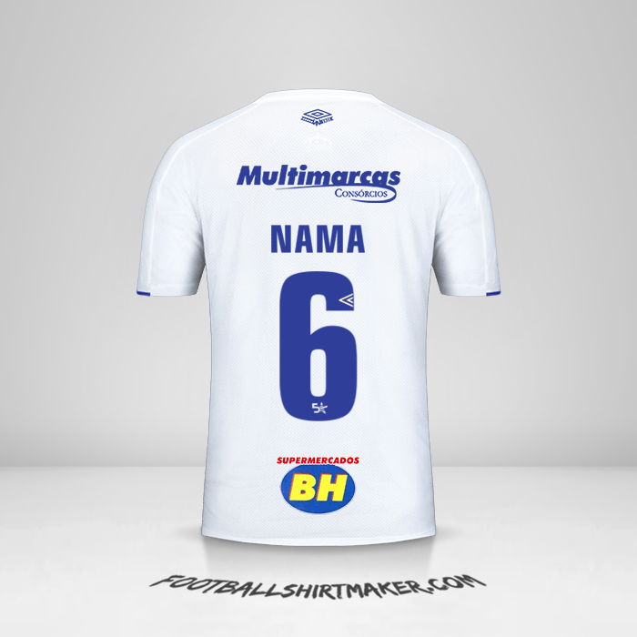 Jersey Cruzeiro 2019/20 Alternatif -  nama - 6