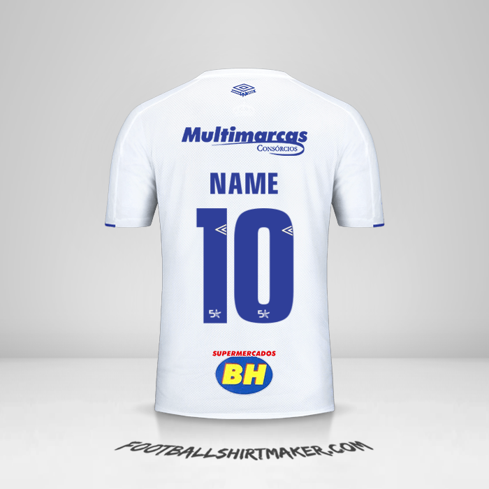 Jersey Cruzeiro 2019/20 Away -  name - 10