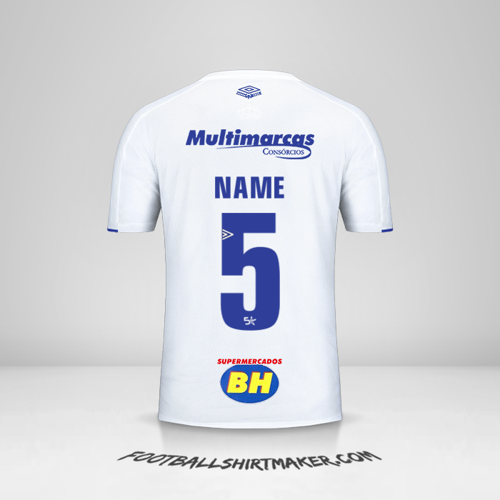 Shirt Cruzeiro 2019/20 Away -  name - 5