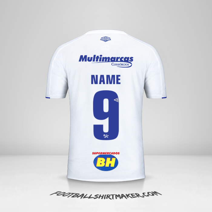 Jersey Cruzeiro 2019/20 Away -  name - 9